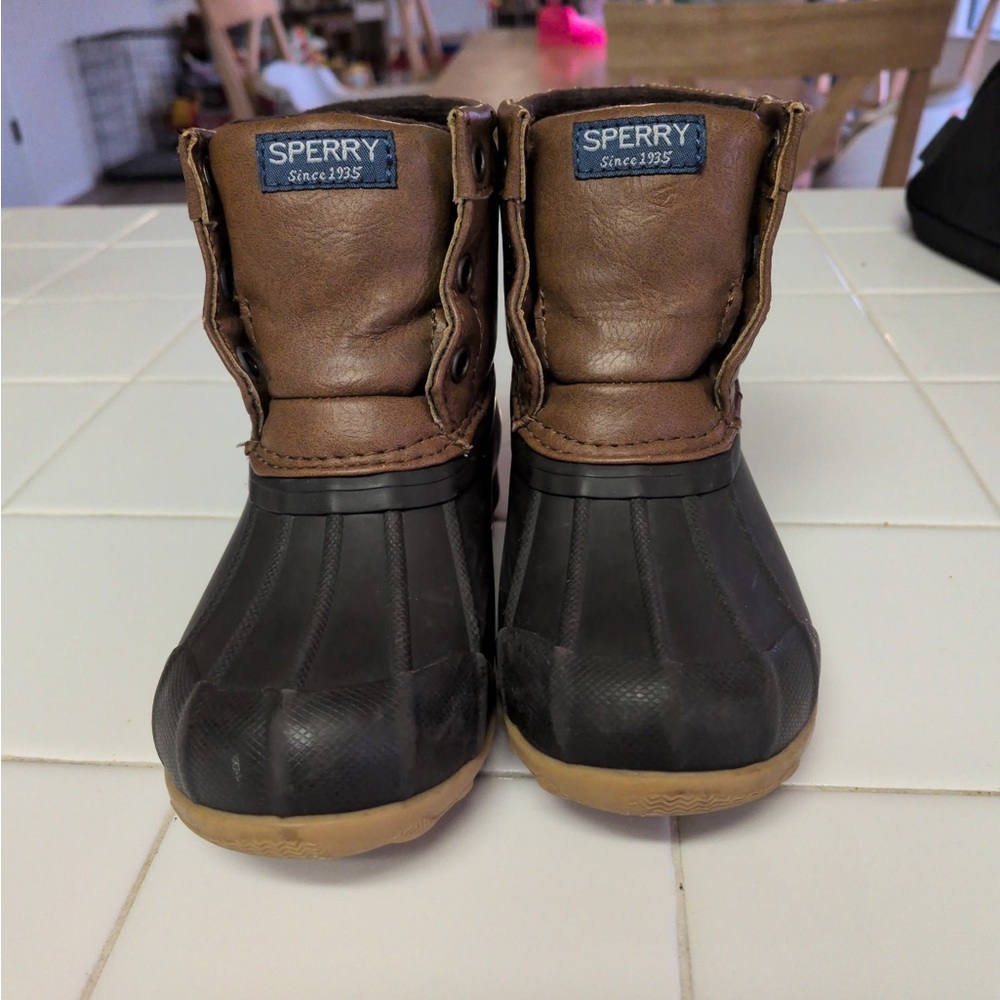 Sperry Kids Two-Tone Boots